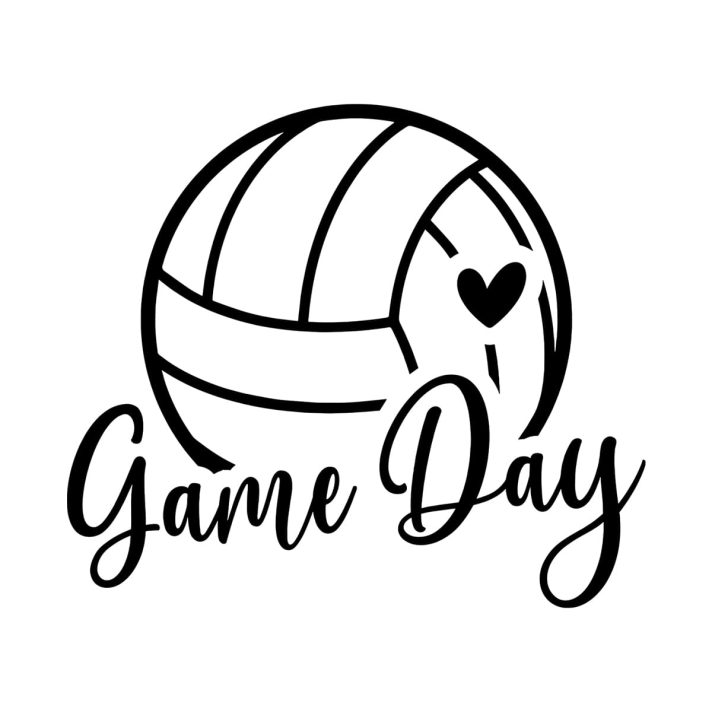 Love Volleyball Game Day Svg Png 7309 A
