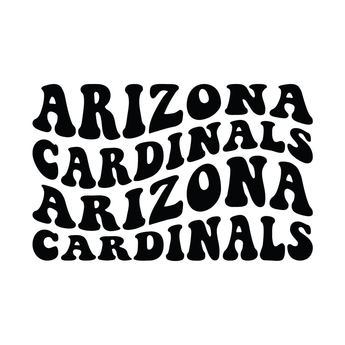 Arizona Cardinals Wavy Stacked Svg Png 7567 A