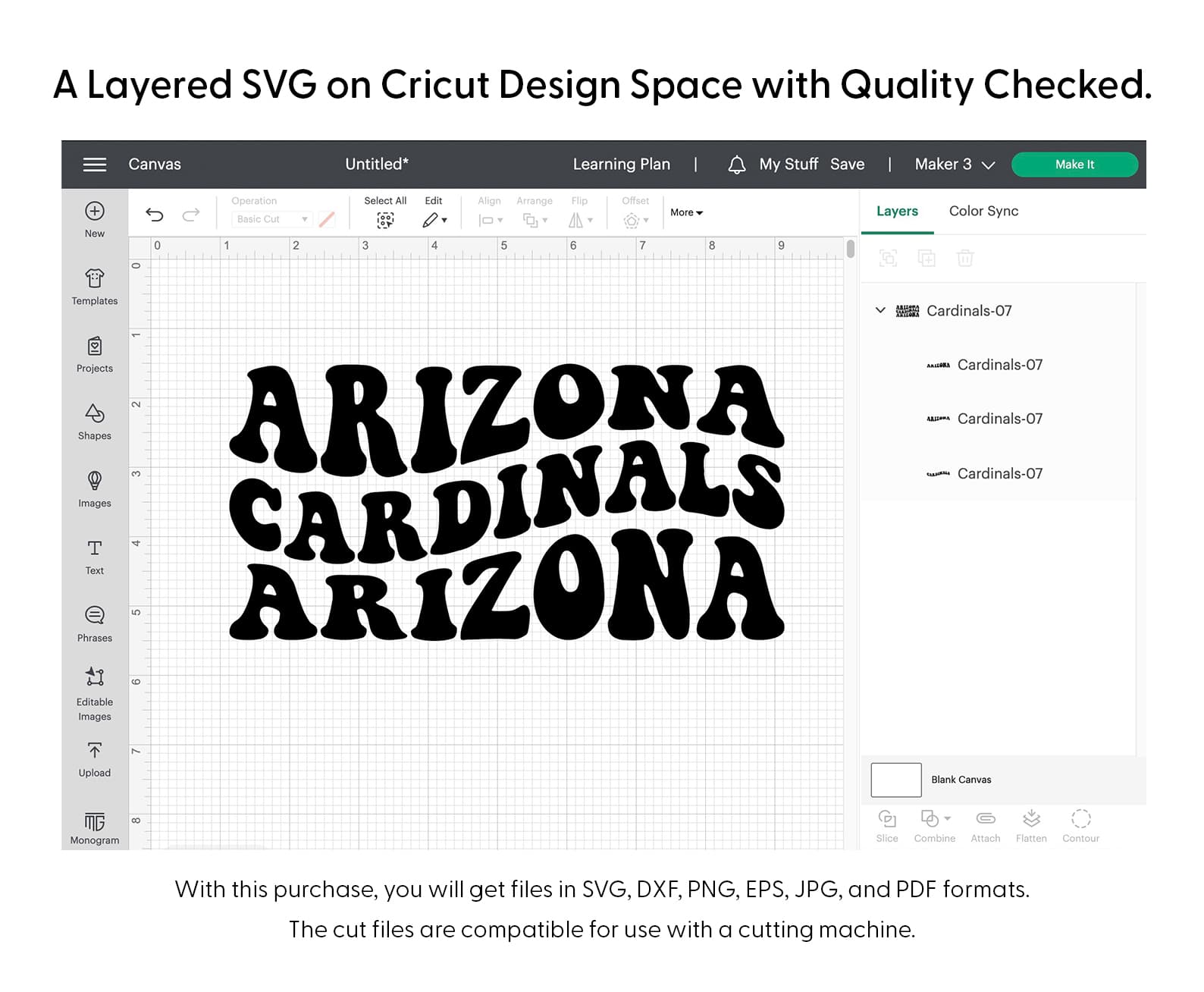 Arizona Cardinals Wavy Svg Png 7581 Cricut