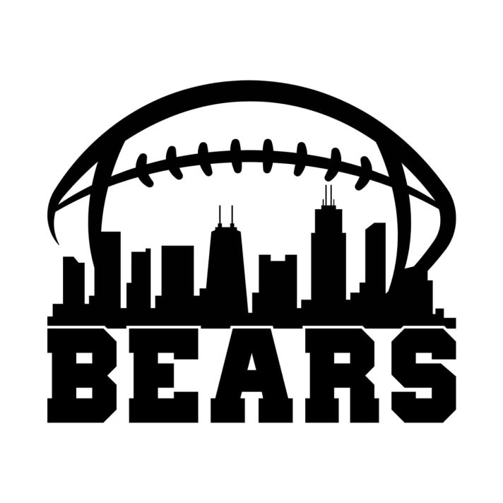 Bears City Football Svg Png 7389 A