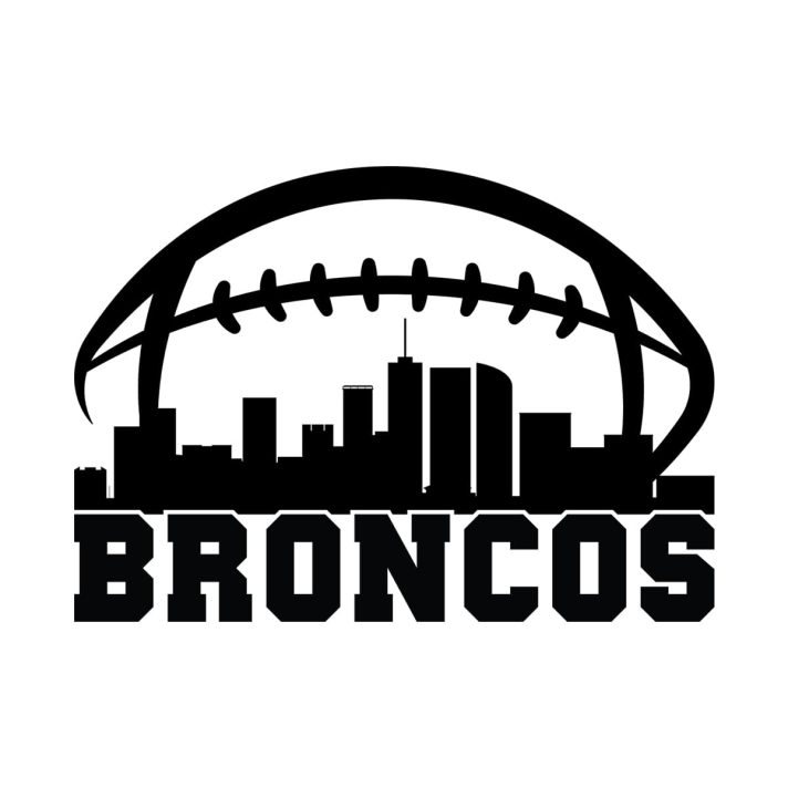 Broncos City Football Svg Png 7483 A