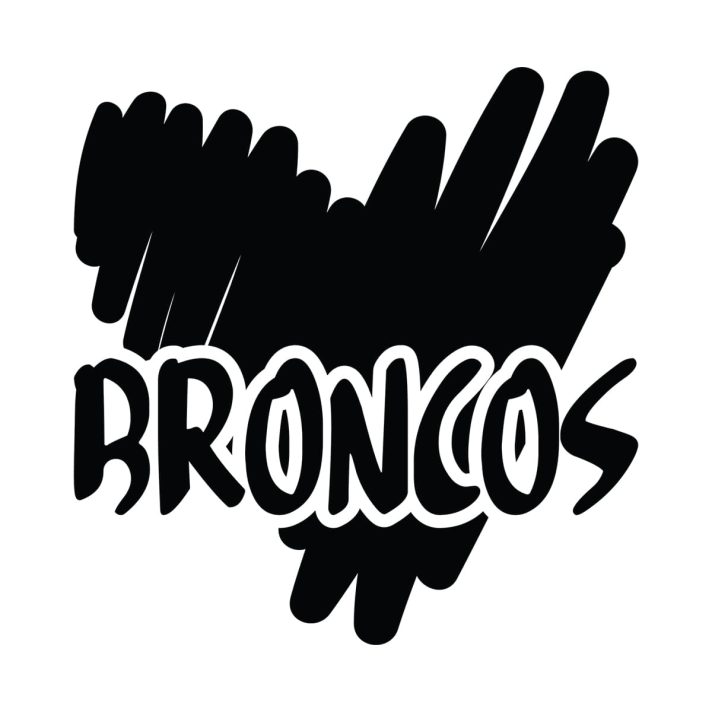 Broncos Heart Svg Png 7474 A