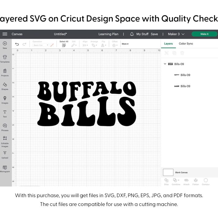 Buffalo Bills Wavy Svg Png 7437 Cricut