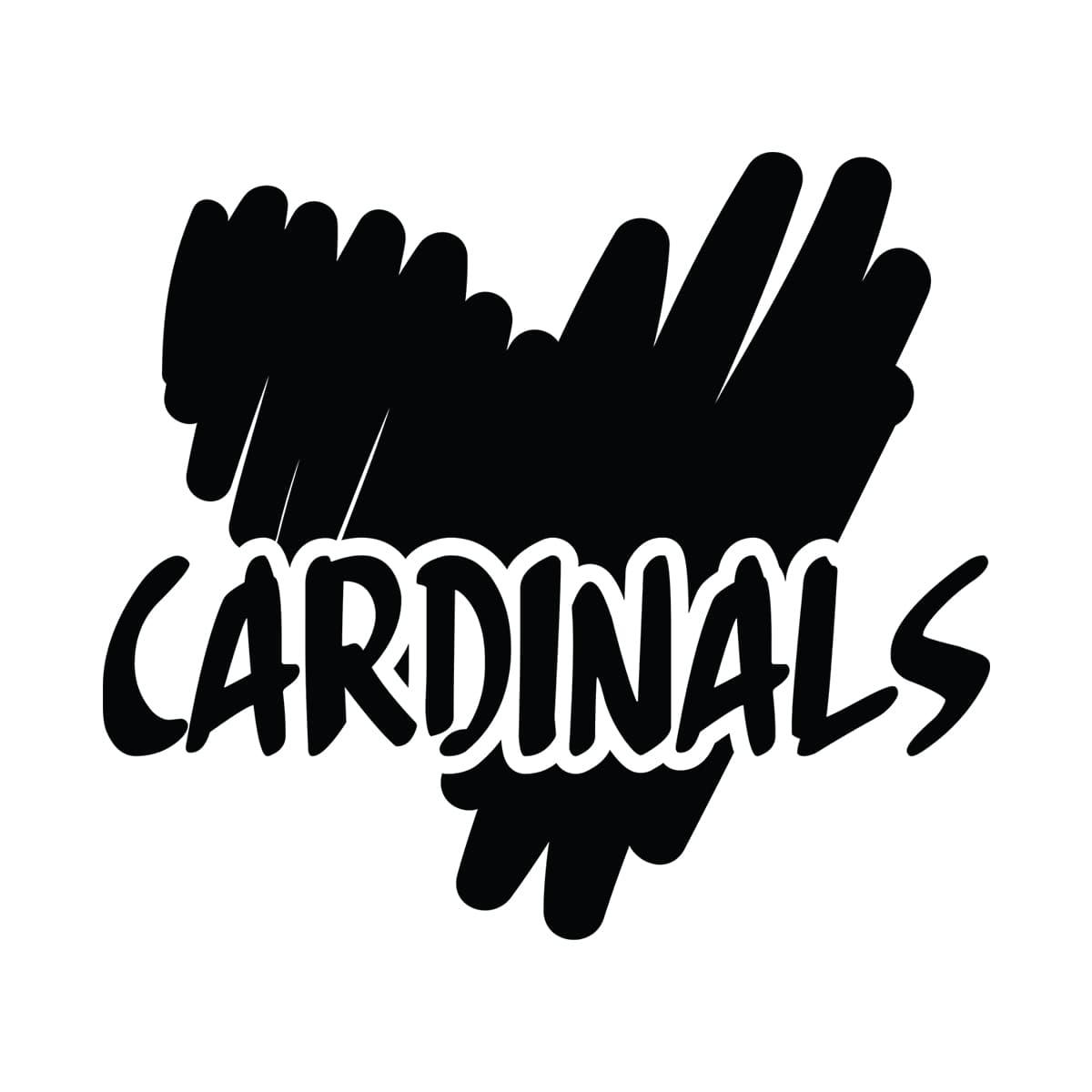 Cardinals Hearts Svg Png 7564 A