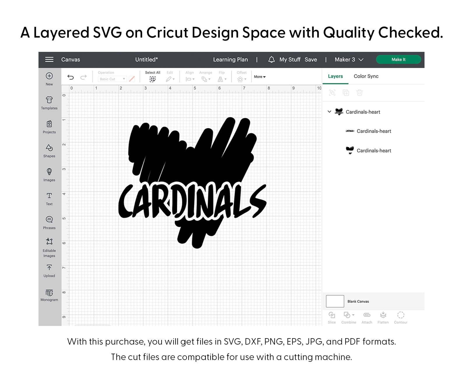 Cardinals Hearts Svg Png 7564 Cricut