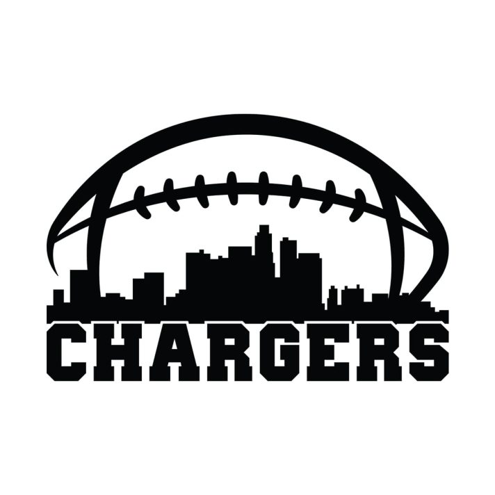 Chargers City Football Svg Png 7605 A