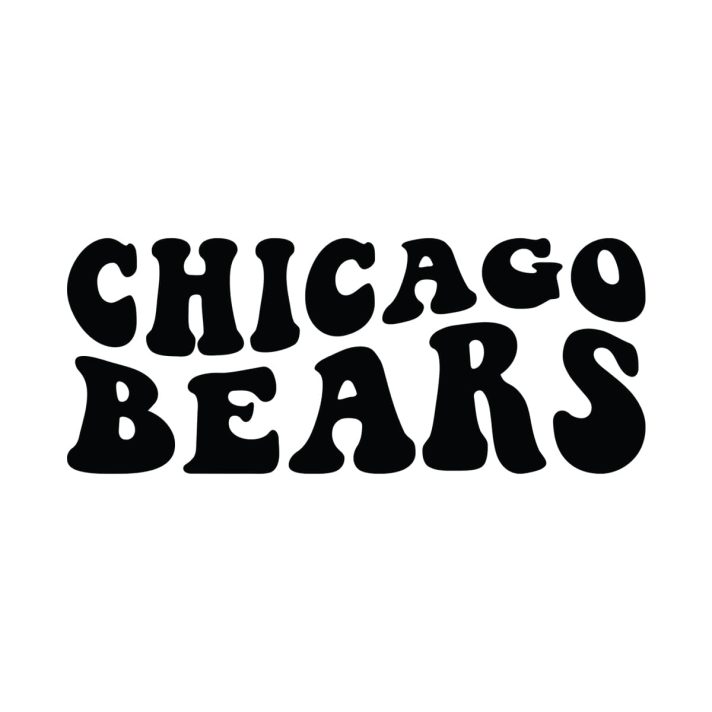 Chicago Bears Wavy Svg Png 7374 A