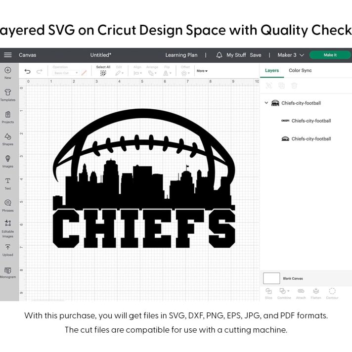 Chiefs City Football Svg Png 7648 Cricut
