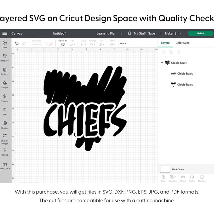 Chiefs Heart Svg Png 7627 Cricut
