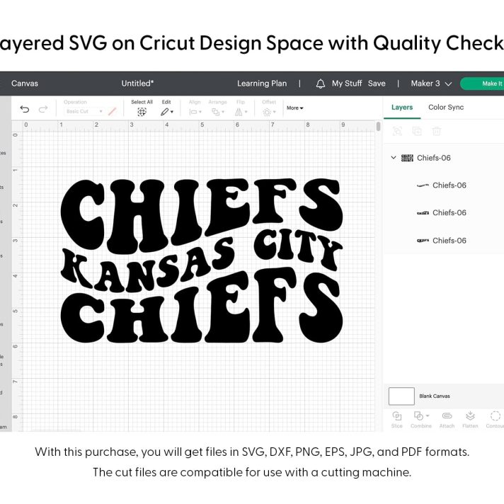 Chiefs Kansas City Wavy Svg Png 7639 Cricut
