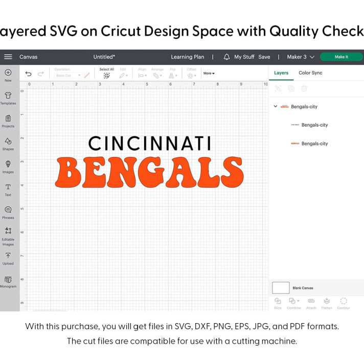 Cincinnati Bengals Svg Png 7420 Cricut