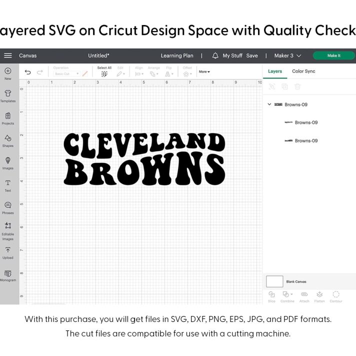 Cleveland Browns Wavy Svg Png 7501 Cricut