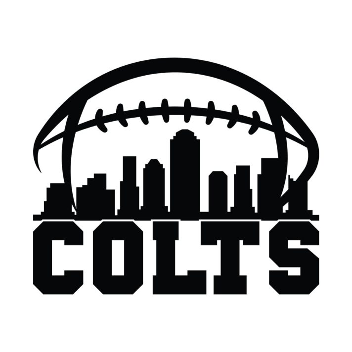 Colts City Football Svg Png 7678 A