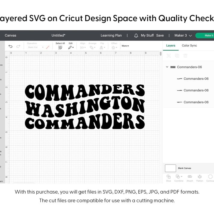 Commanders Washington Wavy Svg Png 7690 Cricut