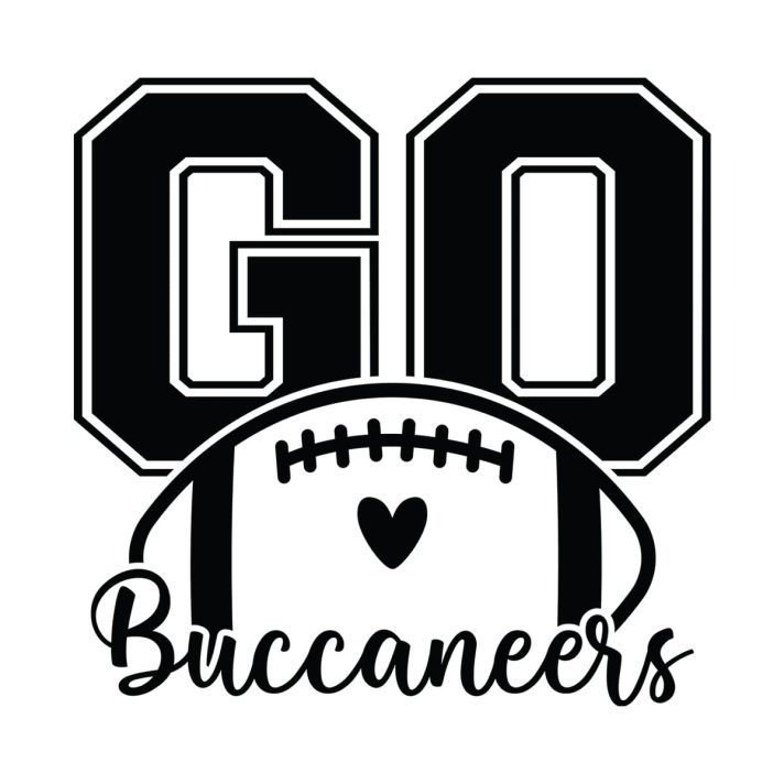 Go Buccaneers Football Svg Png 7549 A