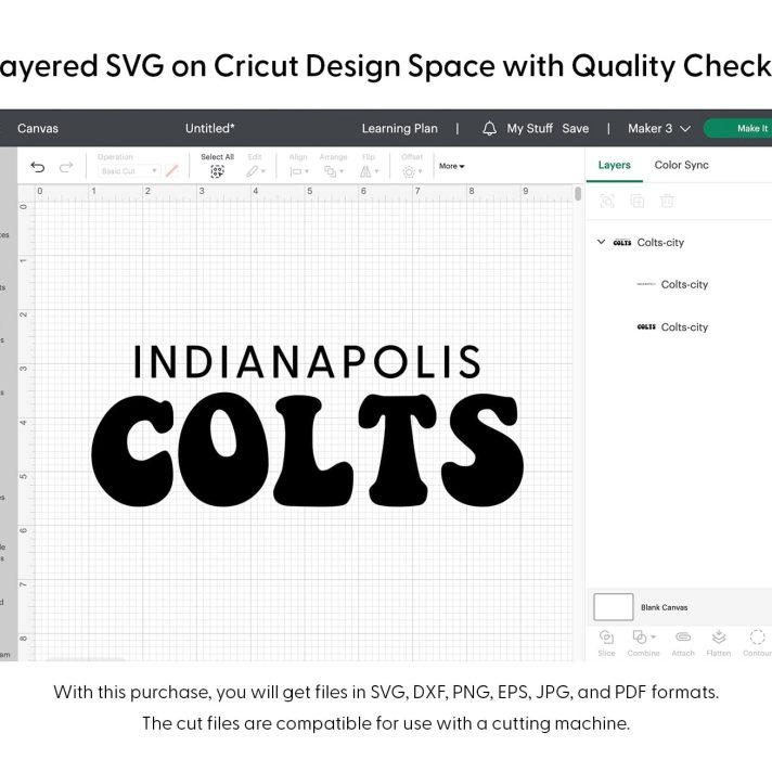 Indianapolis Colts Svg Png 7675 Cricut
