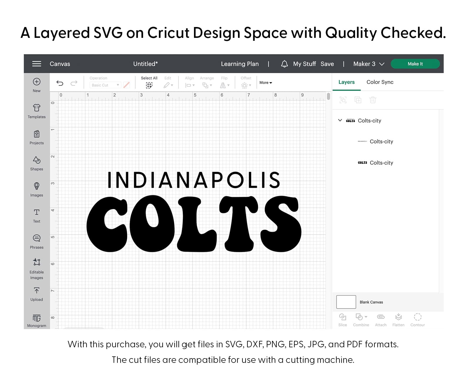 Indianapolis Colts Svg Png 7675 Cricut