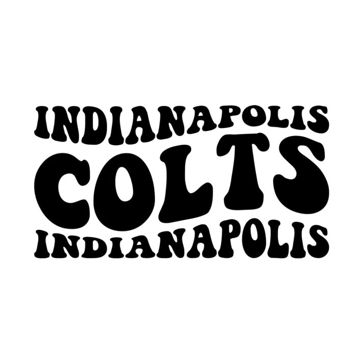 Indianapolis Colts Wavy Svg Png 7663 A