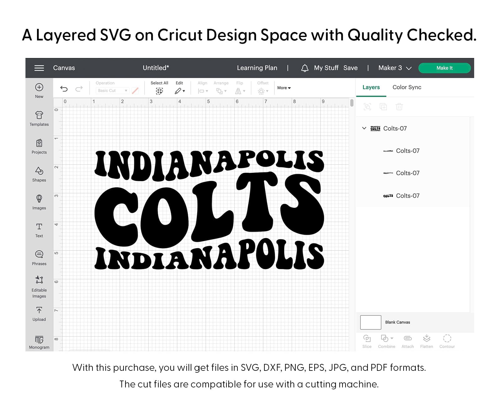 Indianapolis Colts Wavy Svg Png 7663 Cricut