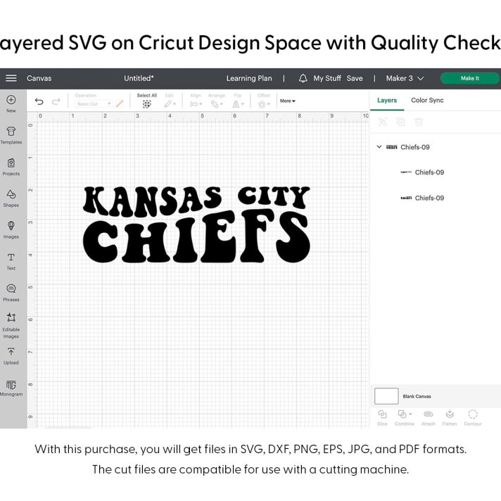 Kansas City Chiefs Wavy Svg Png 7624 Cricut