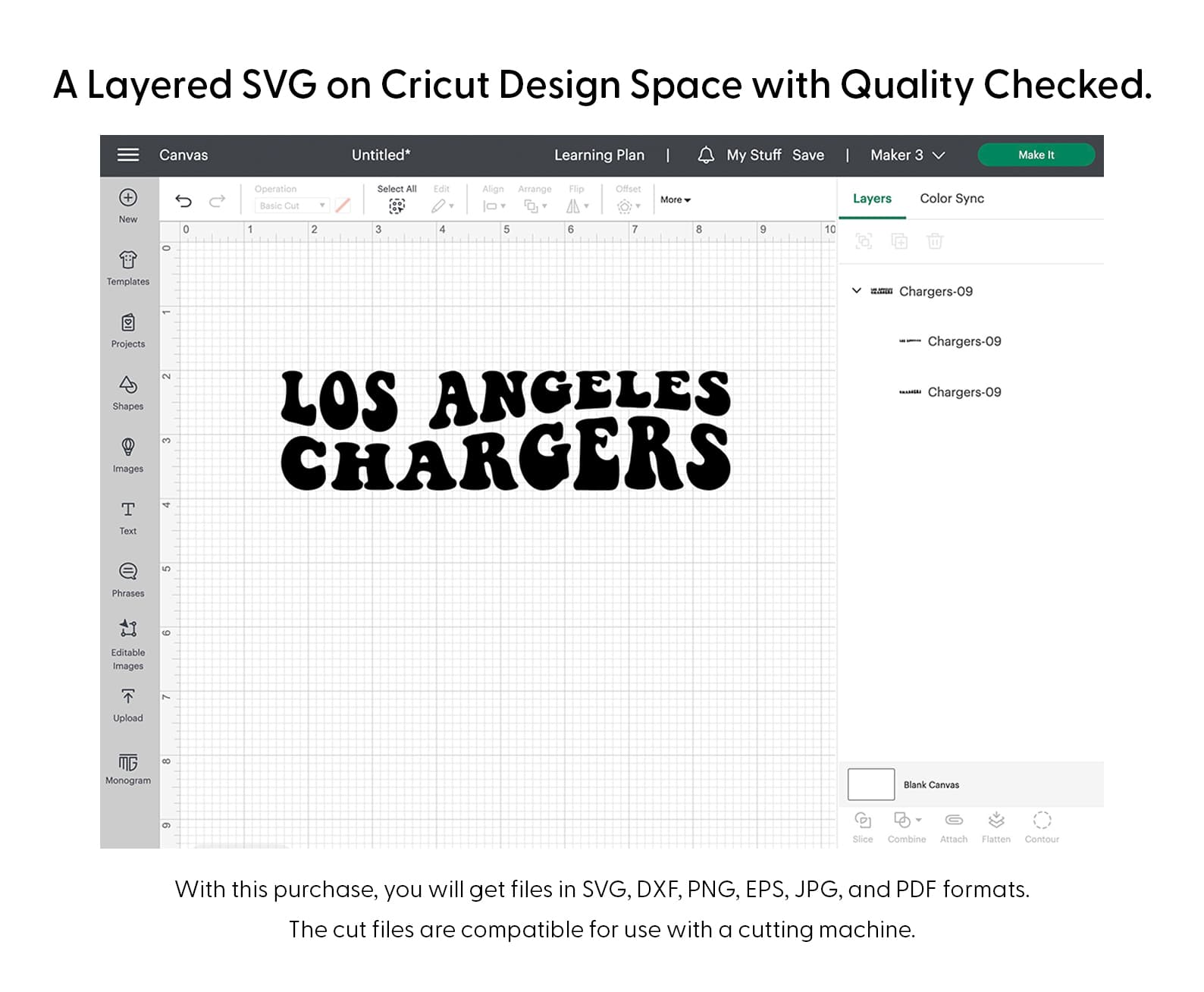 Los Angeles Chargers Wavy Svg Png 7593 Cricut