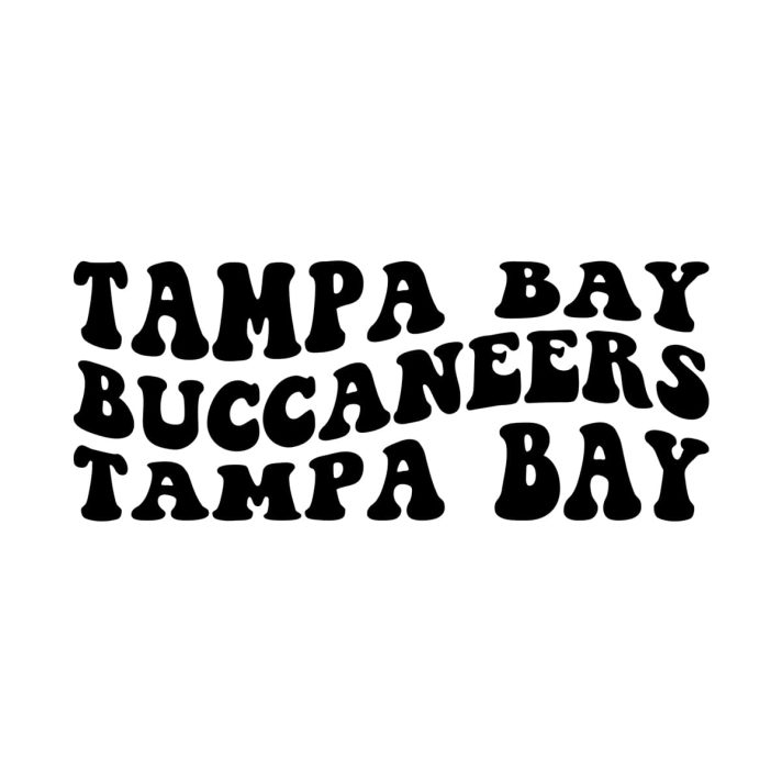 Tampa Bay Buccaneers Wavy Svg Png 7540 A
