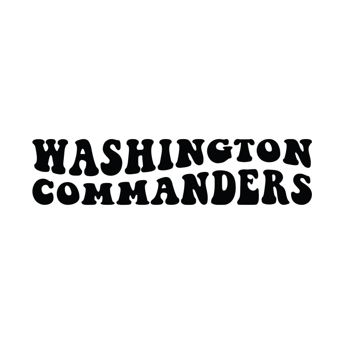 Washington Commanders Wavy Svg Png 7702 A
