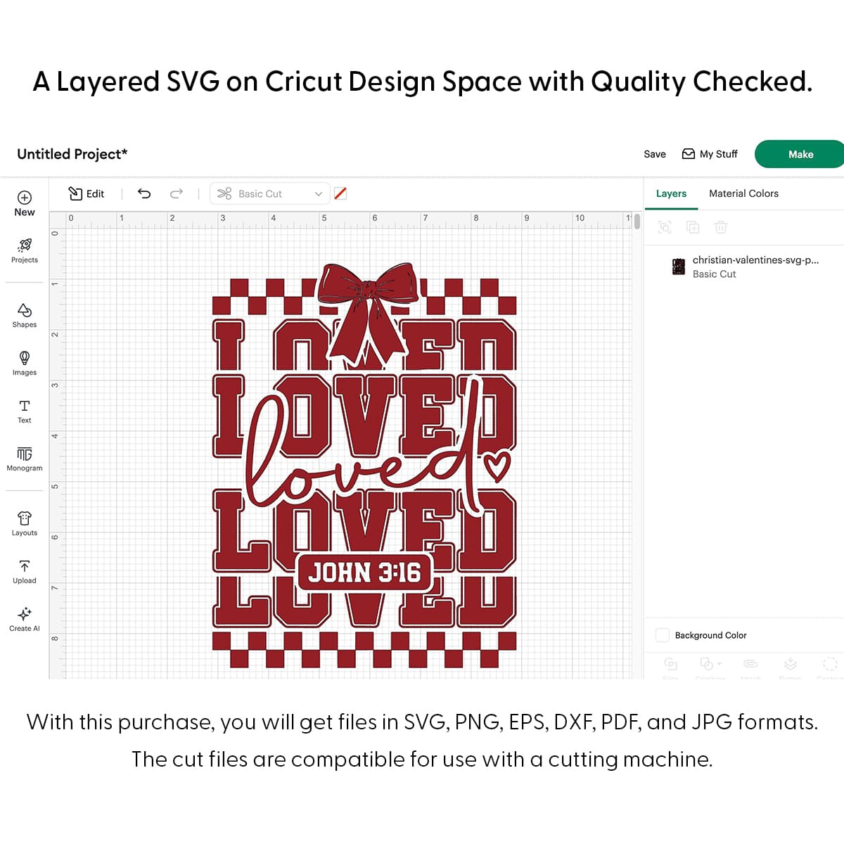 Christian Valentines Svg Png 7735 Cricut