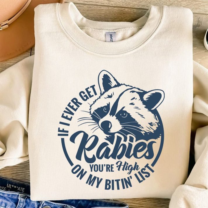 Funny Raccoon Vintage Svg Png 7728 A