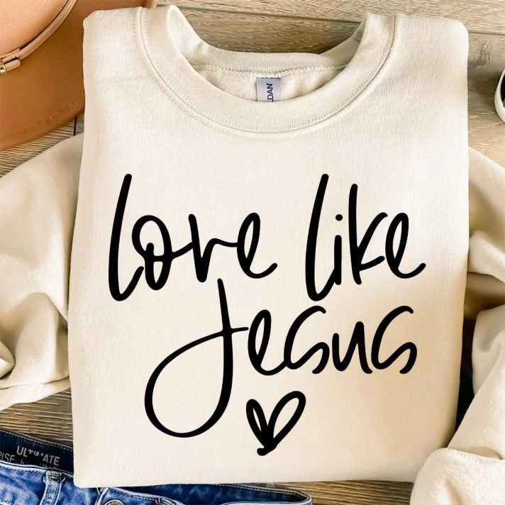Love Like Jesus Svg Png 7900 A