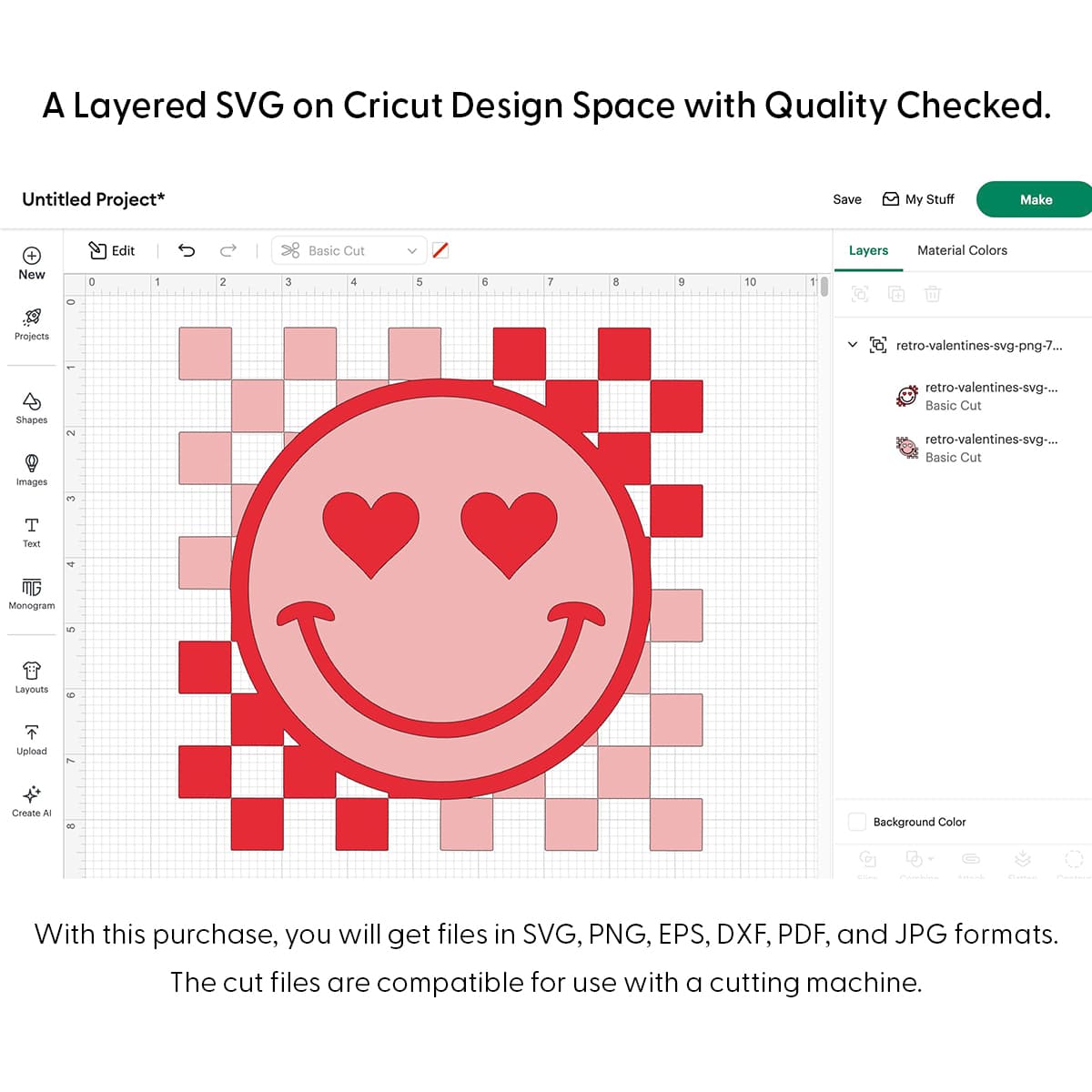 Retro Valentines Svg Png 7773 Cricut