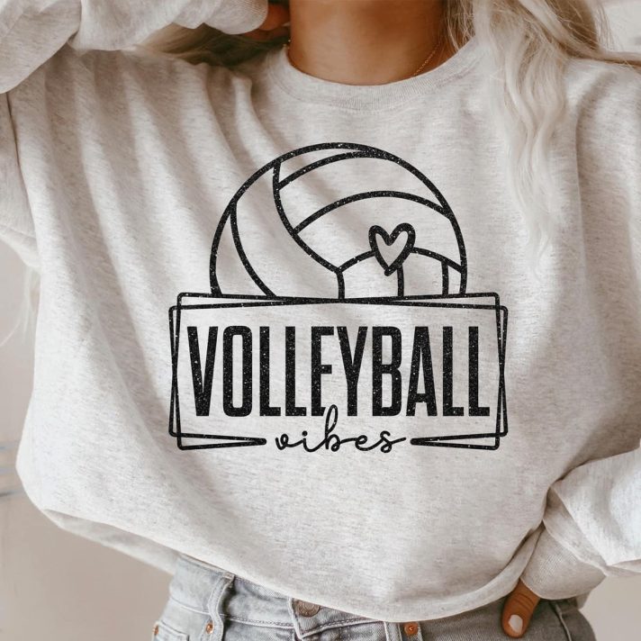 Volleyball Vibes Svg Png 7805 A