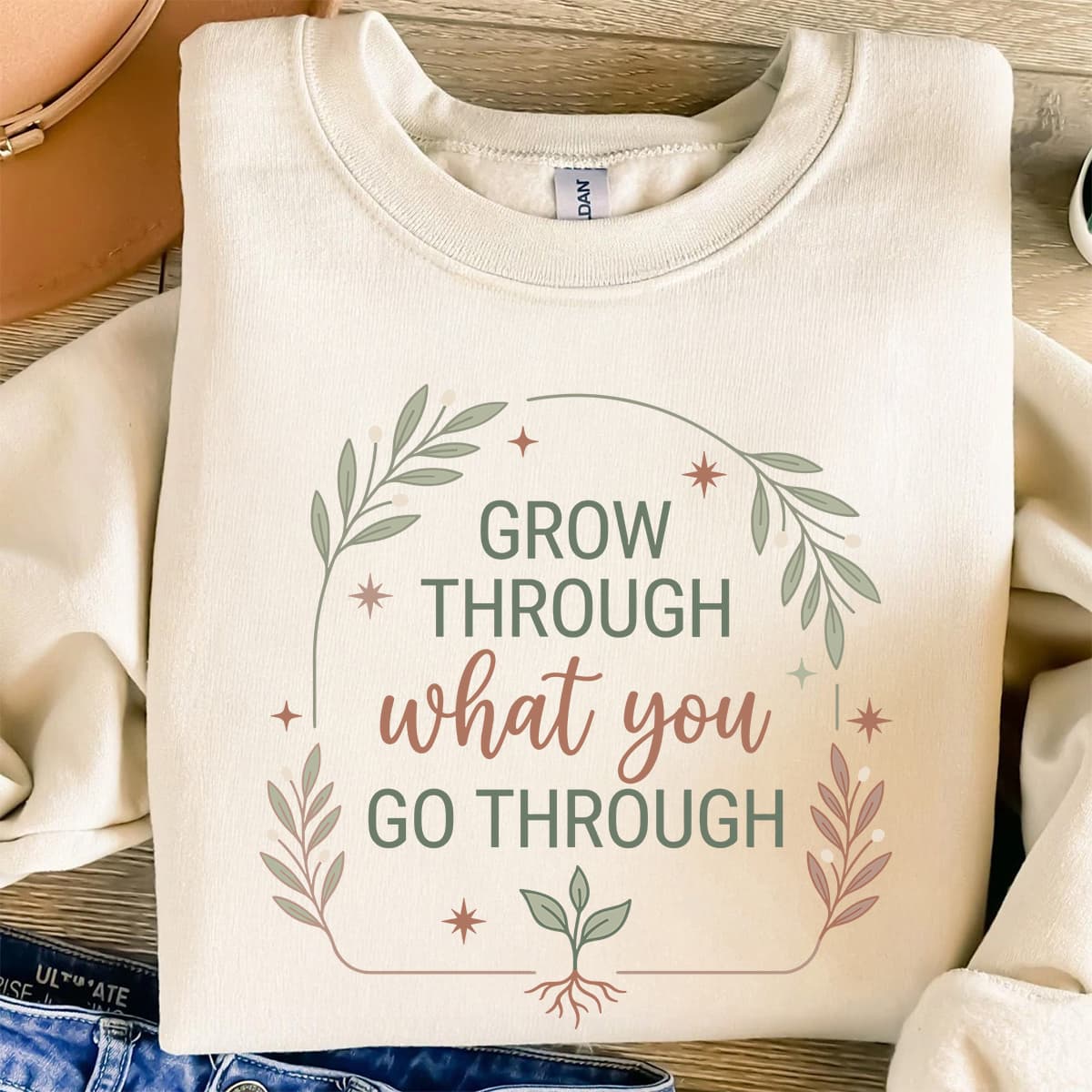 Grow Through What You Go Through Svg Png 7936 A