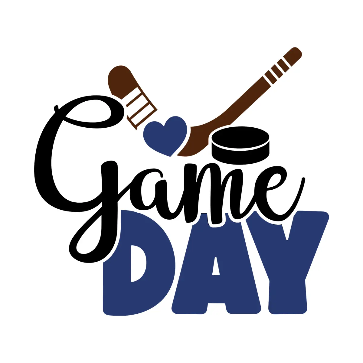 Hockey Game Day Svg Sublimation Design 1550