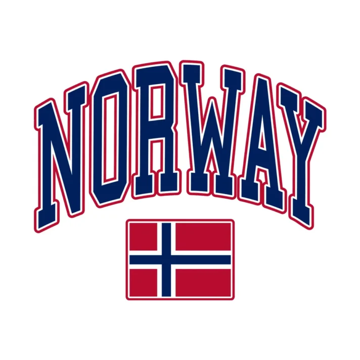 Norway Svg Norwegian Flag Sublimation Design 1526