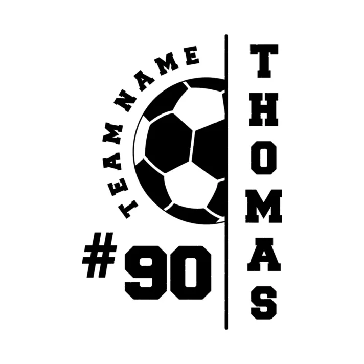 Personalized Soccer Team Svg Png 1496