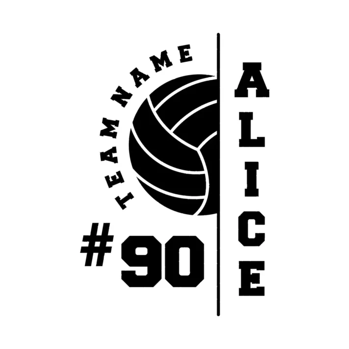 Personalized Volleyball Team Svg Png 1507