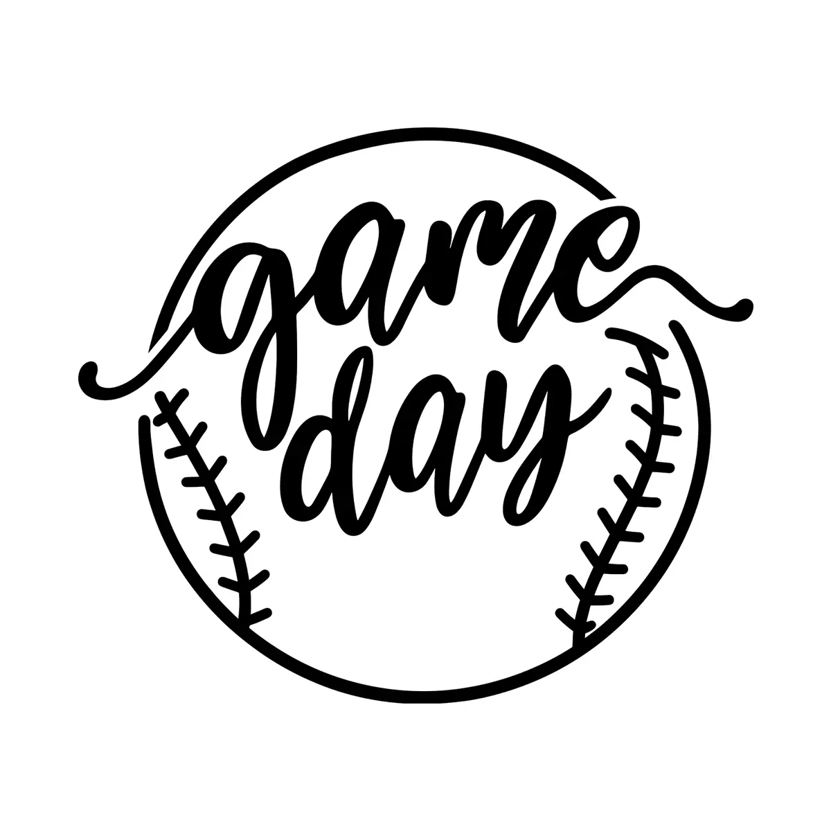Softball Game Day Svg Sublimation Design 1580