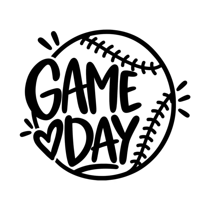 Baseball Game Day Svg Sublimation Design 1629