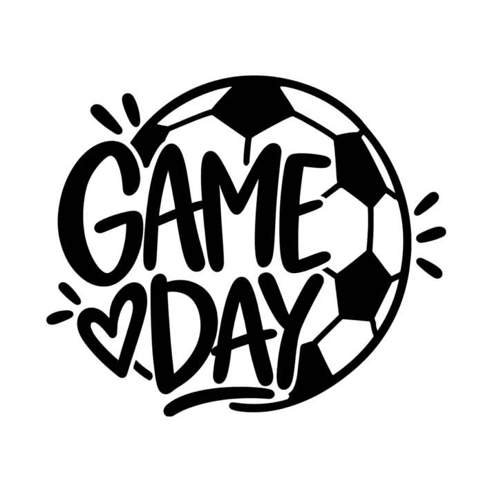 Football Game Day Svg Sublimation Design 1625