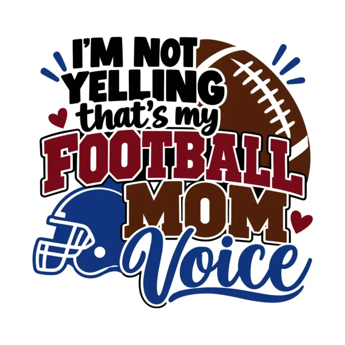 American Football Mom Svg Png Sublimation Design 1689